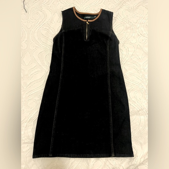 Denim shift dress - Picture 1 of 2